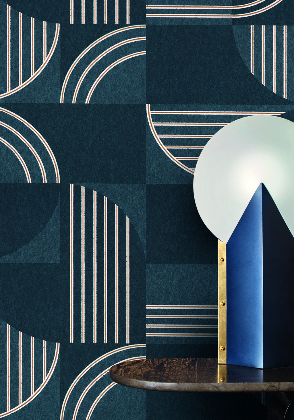 Casamance behang Faubourg des Lumières Années 30 76271528 detail