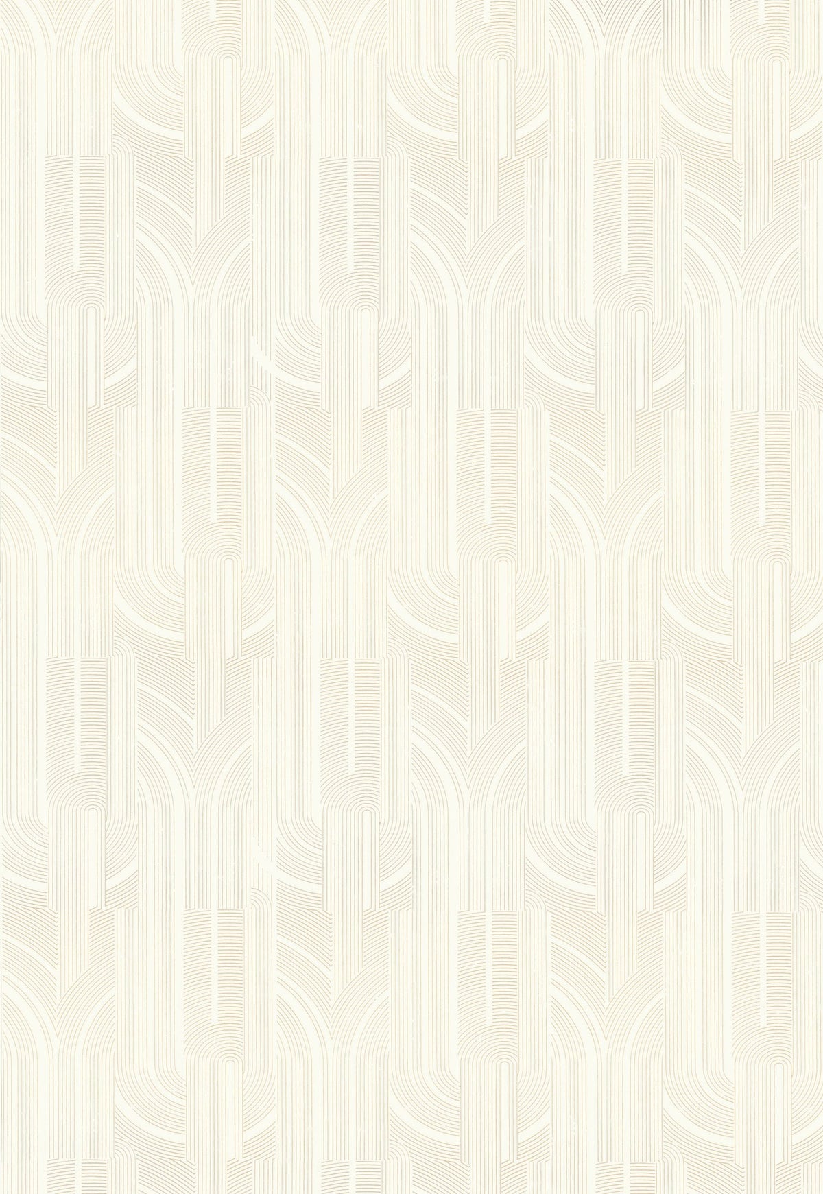 Casamance behang Faubourg des Lumières Porte Dorée 76281732 blanc doré (staal)