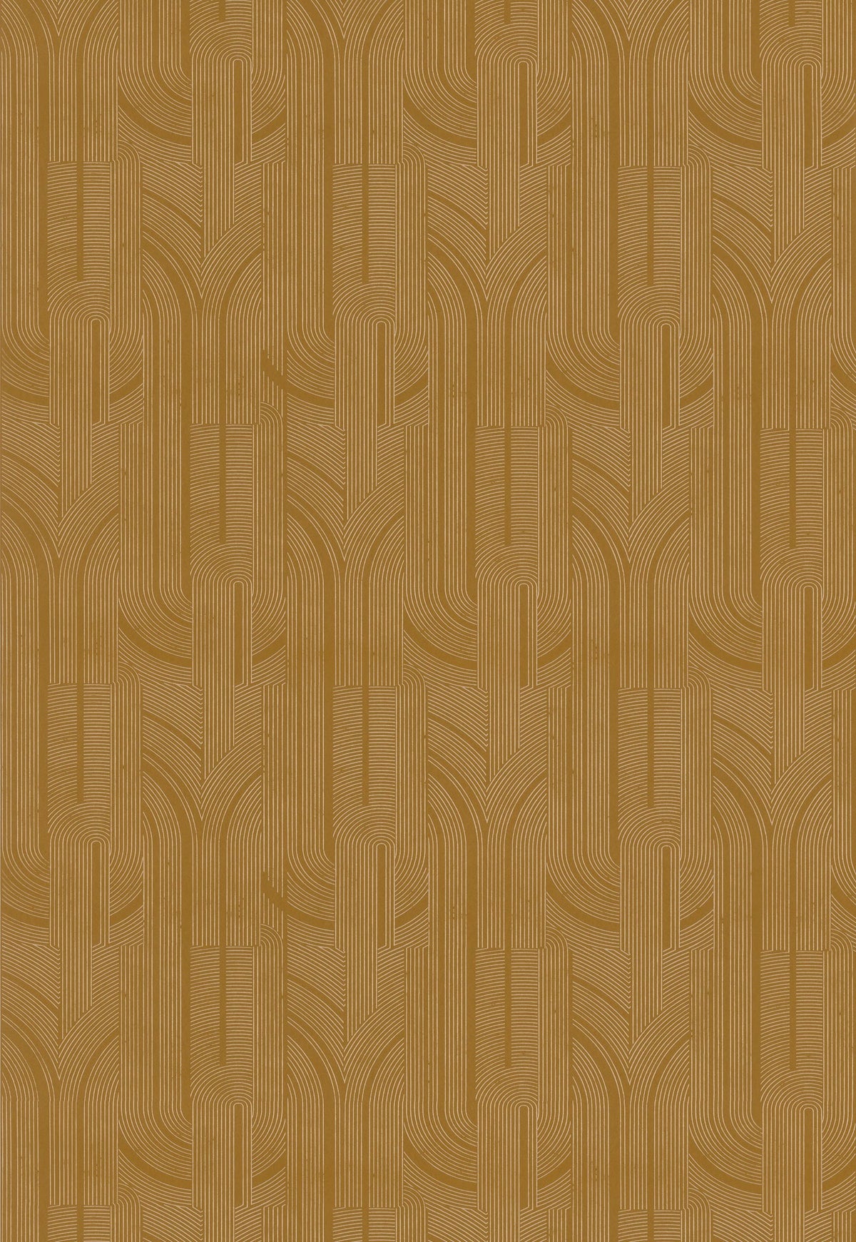 Casamance behang Faubourg des Lumières Porte Dorée 76282140 ambre doré