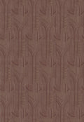 Casamance behang Faubourg des Lumières Porte Dorée 76282242 lie de vin doré (staal)