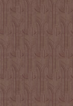Casamance behang Faubourg des Lumières Porte Dorée 76282242 lie de vin doré