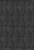 Casamance behang Faubourg des Lumières Porte Dorée 76282344 noir doré