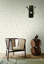 Casamance behang Faubourg des Lumières Cinétique 76292446 in interieur