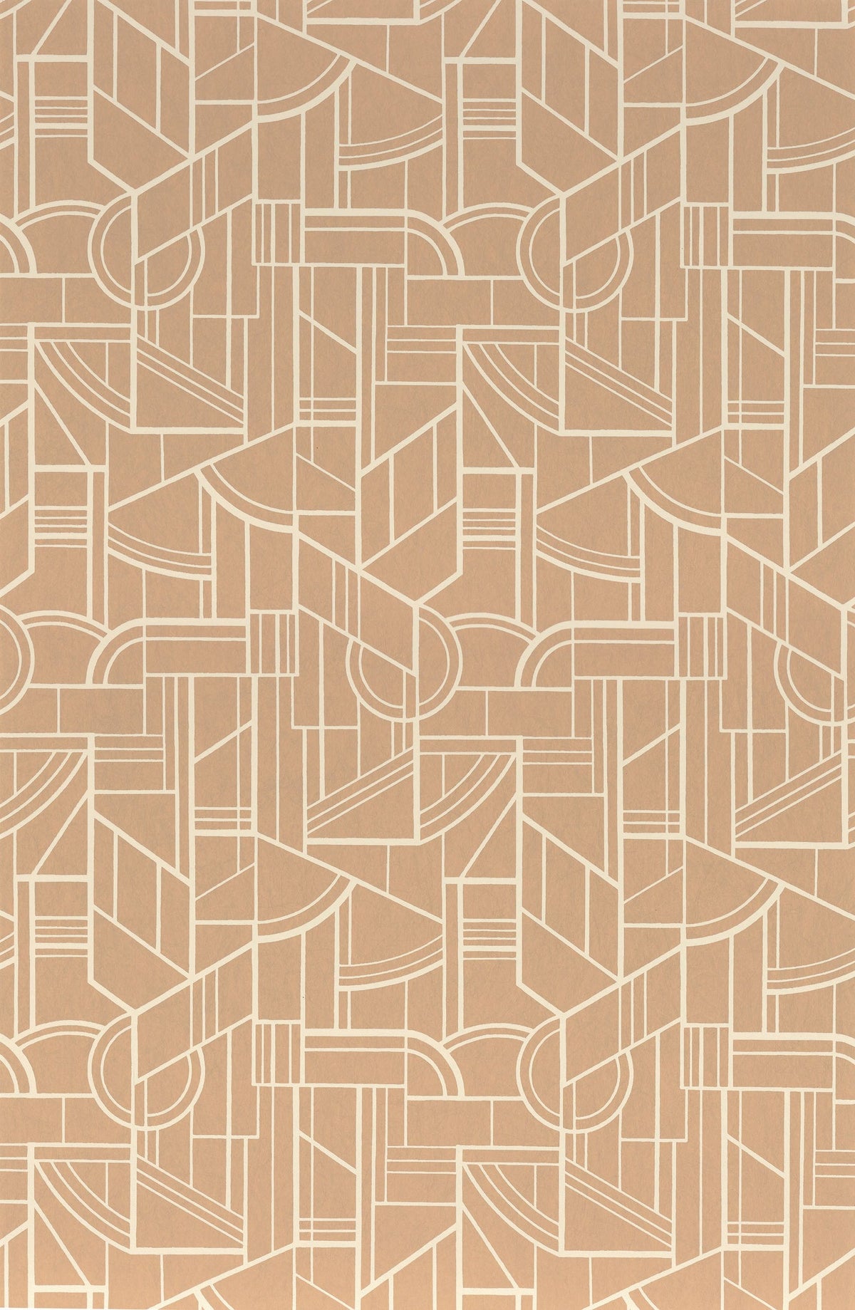 Casamance behang Faubourg des Lumières Cinétique 76292650 nude (staal)