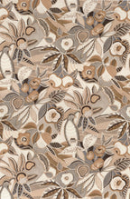 Casamance behang Casa Azul Tehuana 76300100 marron glacé mordoré