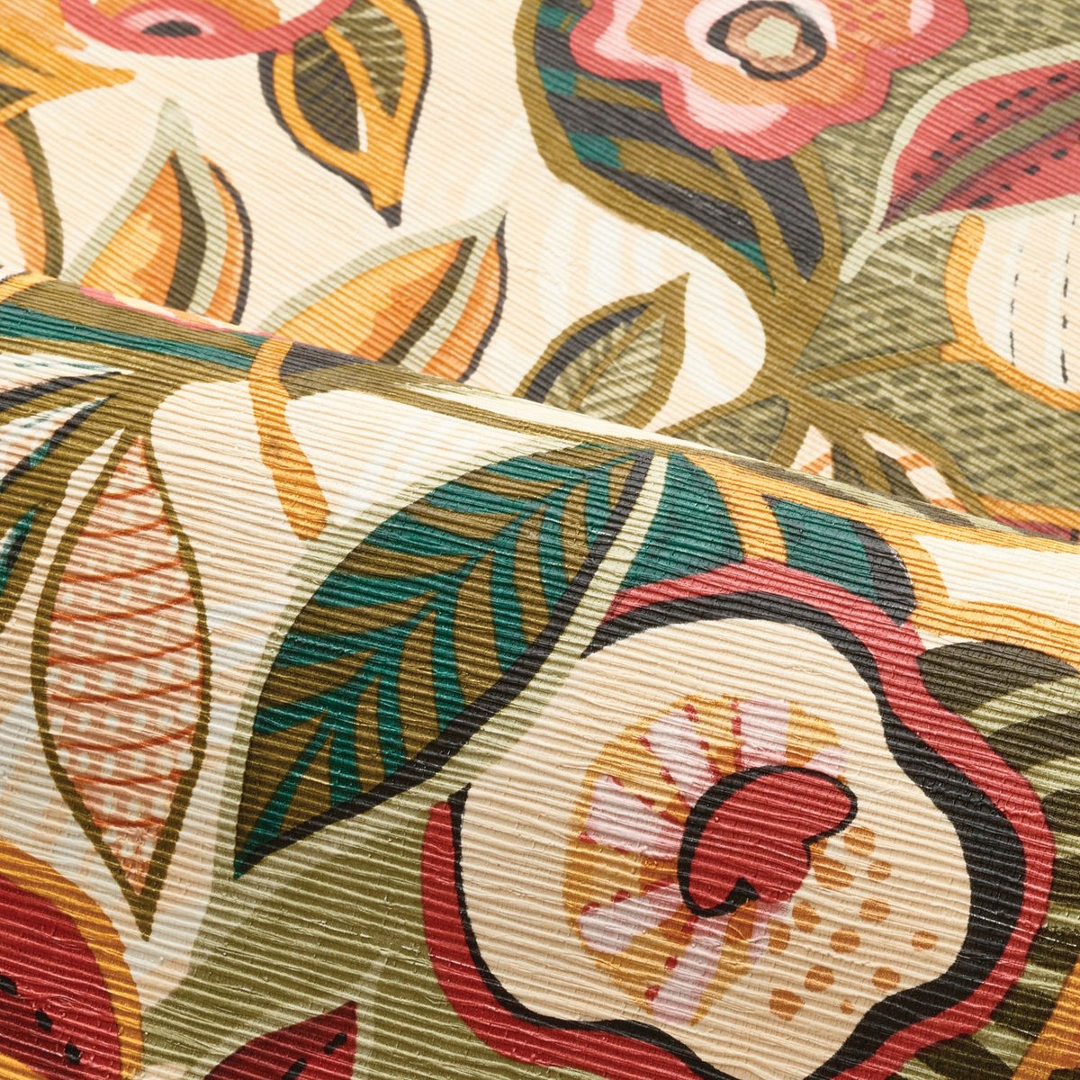 Casamance behang Casa Azul Tehuana 76300304 detail