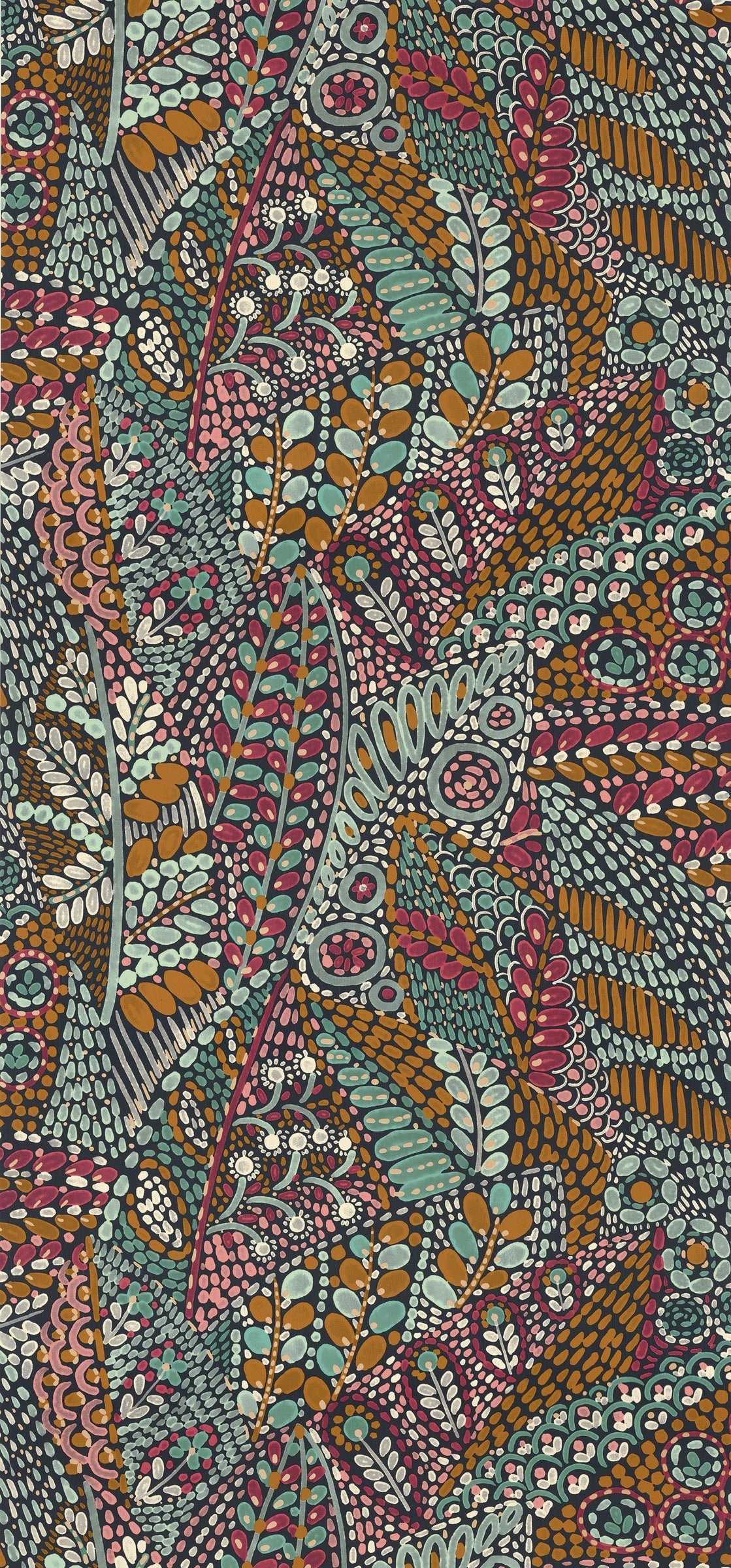 Casamance behang Casa Azul Talavera 76310610 multico (staal)