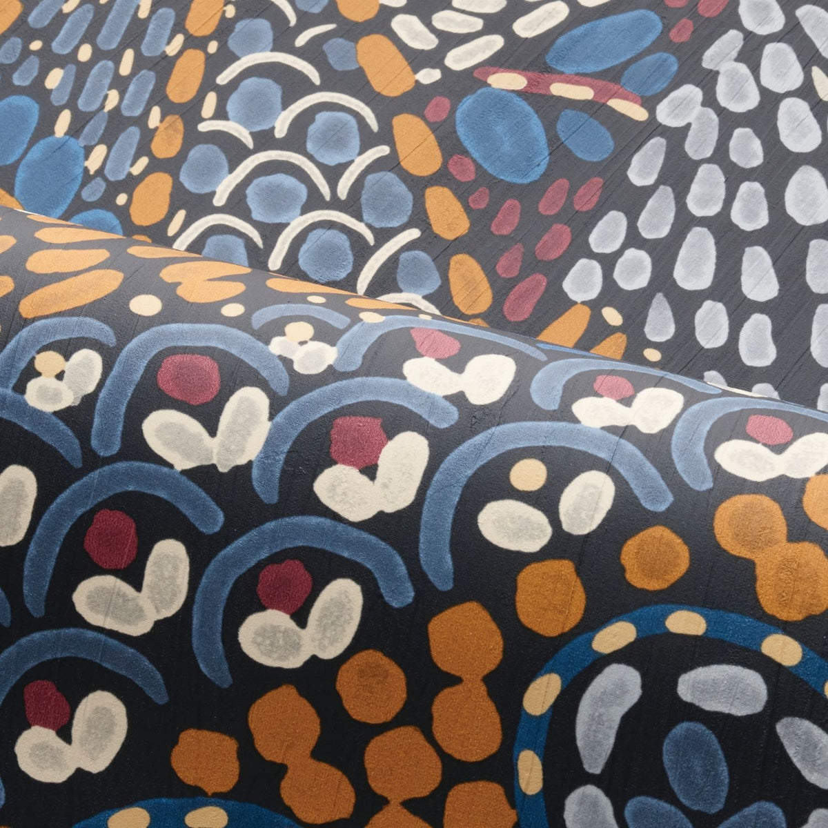 Casamance behang Casa Azul Talavera 76310712 detail