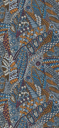 Casamance behang Casa Azul Talavera 76310712 marine ocre