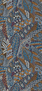 Casamance behang Casa Azul Talavera 76310712 marine ocre