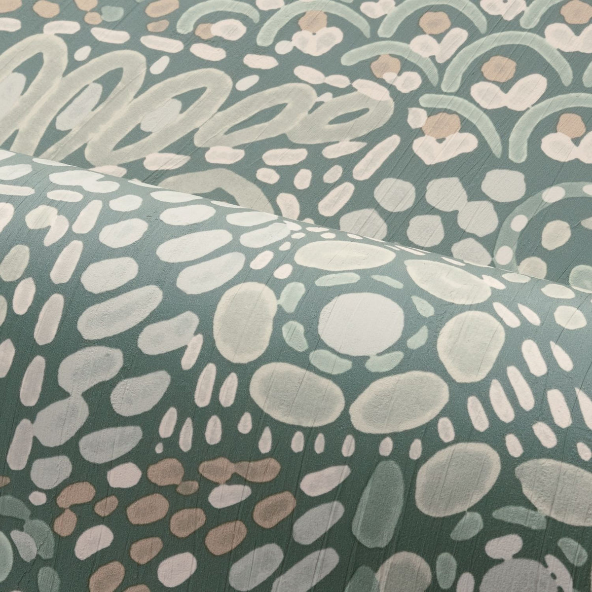 Casamance behang Casa Azul Talavera 76310814 detail