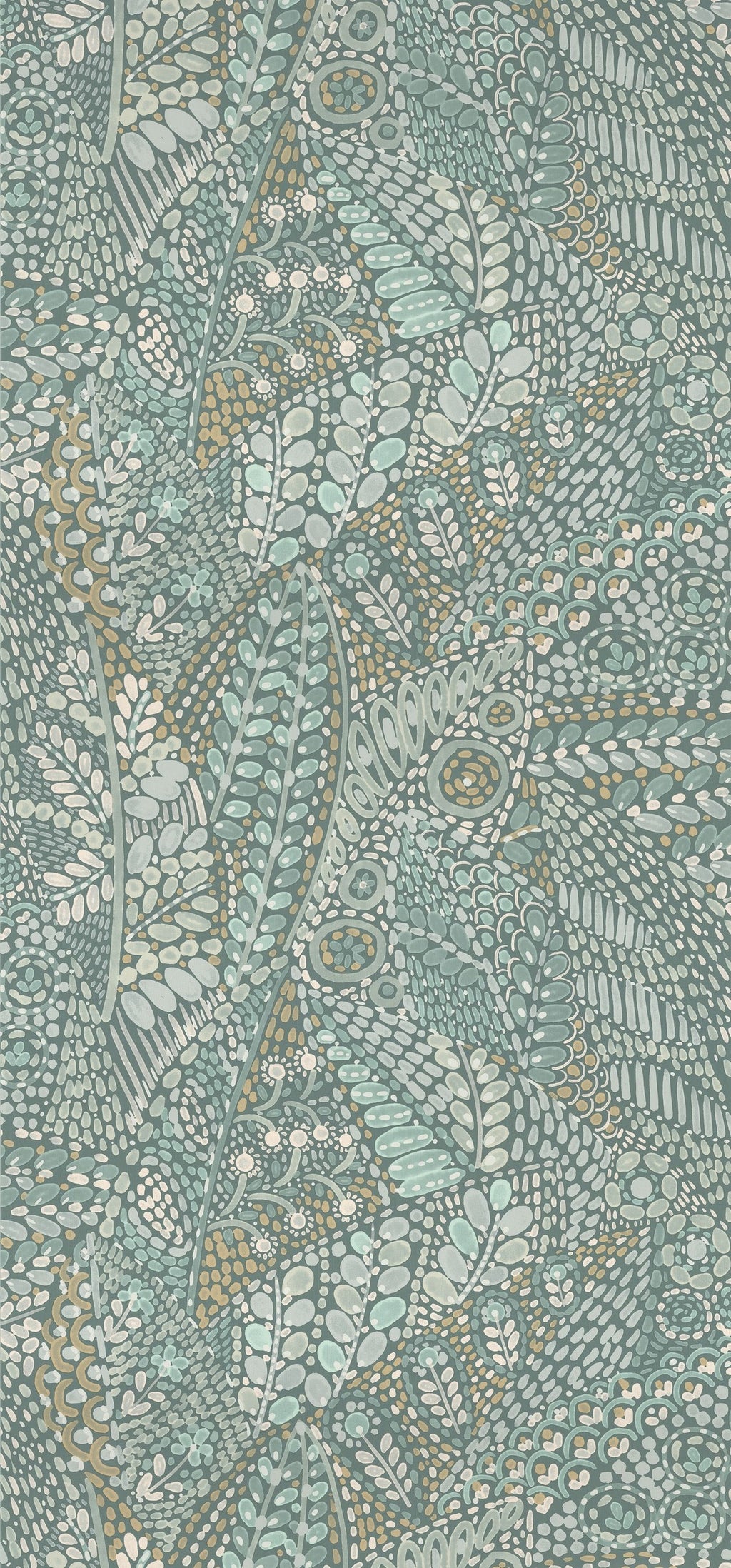 Casamance behang Casa Azul Talavera 76310814 céladon amande