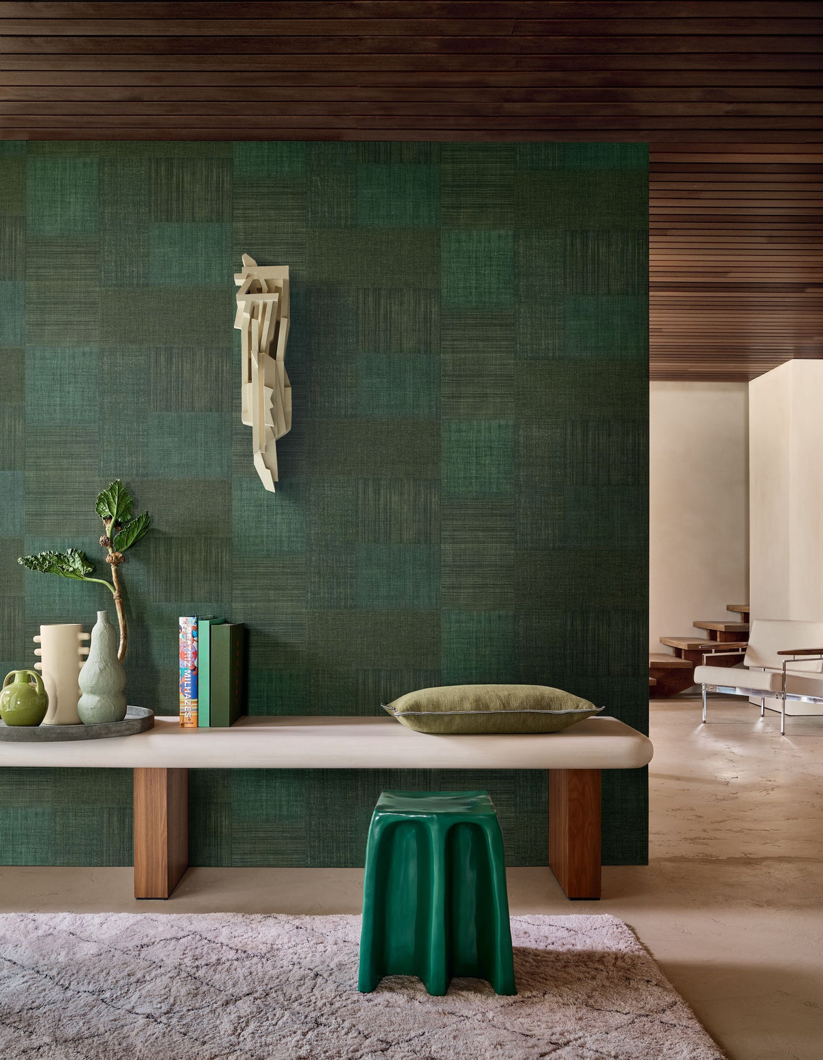 Casamance behang Select 9 Mestizo 76321630 in interieur