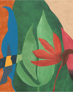 Casamance fotobehang Casa Azul Nahua 76343670 multico, uitsnede