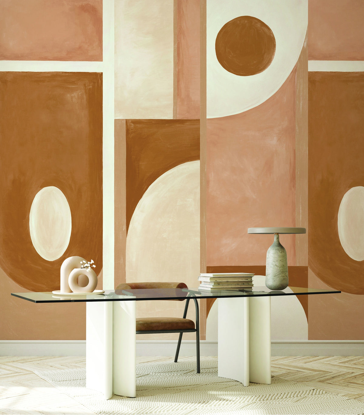 Casamance fotobehang Panoramas 3 Pictura 76360406 in interieur