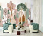 Casamance fotobehang Panoramas 3 Orme 76380916 in interieur