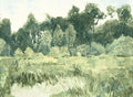 Casamance fotobehang Panoramas 3 Colvert 76391120 amande