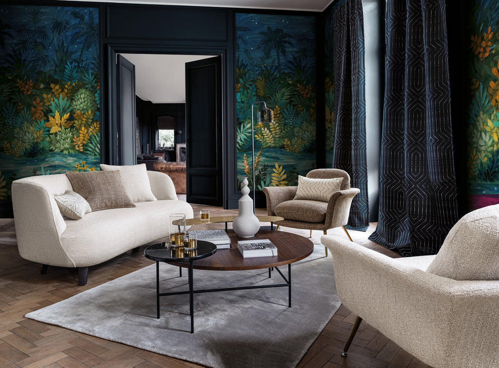 Casamance fotobehang Panoramas 3 Nuit Étoilée 76401324 in interieur