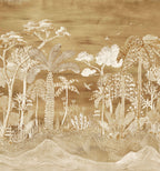 Casamance fotobehang Panoramas 3 Nosara 76431936 mordoré