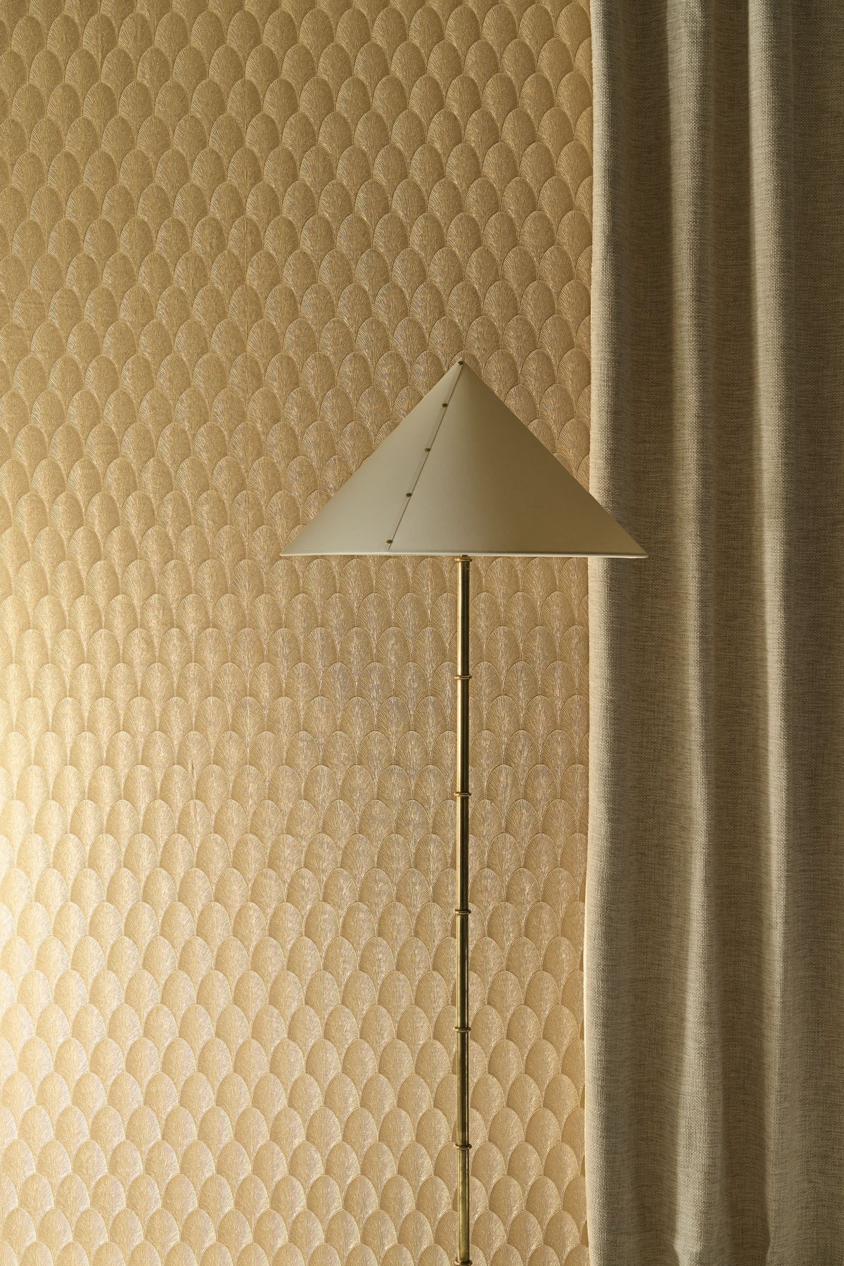 Casamance behang Ecrin Vendome 76492650 in interieur