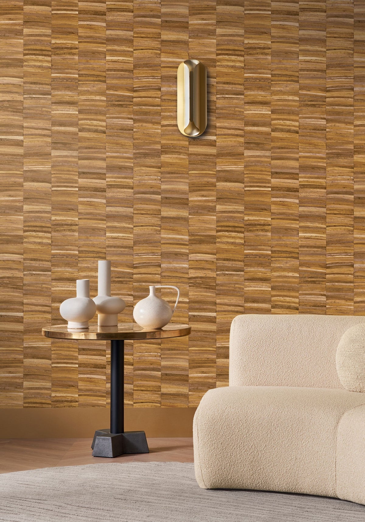 Casamance behang Select 9 Stylosa 76501630 in interieur