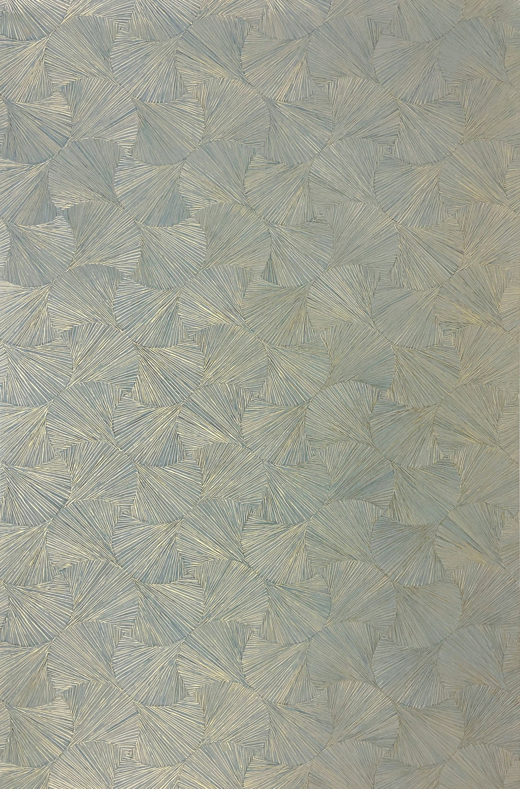 Casamance behang Textures Nature Précieuse Songket 76522650 opaline doré