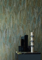 Casamance behang Textures Nature Précieuse Cinerea 76533364 detail