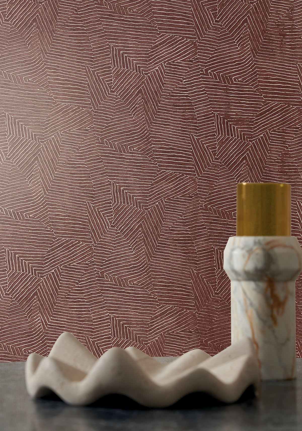 Casamance behang Select 9 Lore 76543772 detail