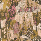 Casamance behang Jardin Félicia Erica 76570202 vert mousse blush