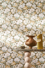 Casamance behang Jardin Félicia Amaryllis 76580712 detail