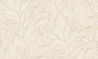 Casamance behang Jardin Félicia Hosta 76602140 ivoire doré