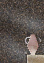 Casamance behang Jardin Félicia Hosta 76602344 in interieur