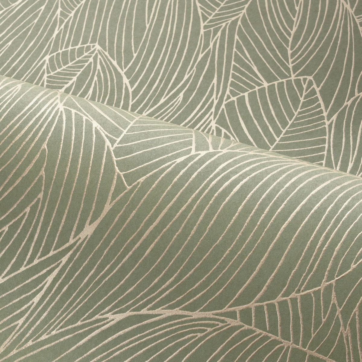 Casamance behang Jardin Félicia Hosta 76602548 detail