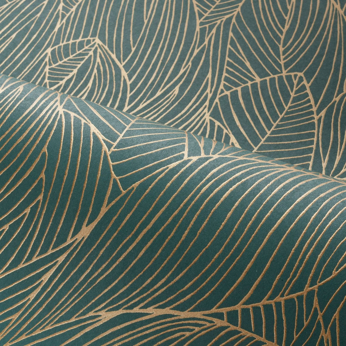 Casamance behang Jardin Félicia Hosta 76602650 detail