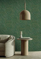 Casamance behang Jardin Félicia Hosta 76602650 in interieur