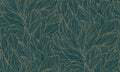 Casamance behang Jardin Félicia Hosta 76602752 marine doré