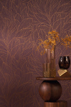 Casamance behang Jardin Félicia Hosta 76602854 detail
