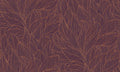 Casamance behang Jardin Félicia Hosta 76602854 pourpre cuivré