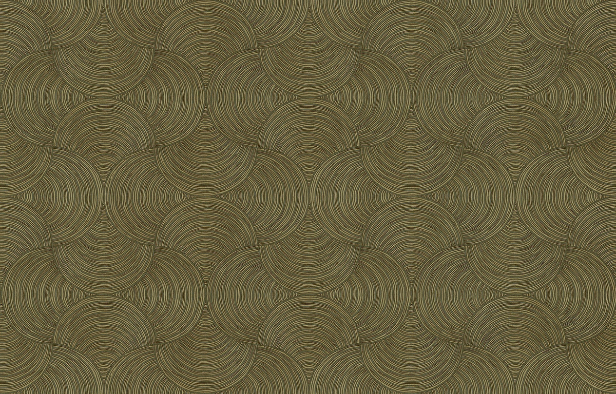 Casamance behang Magnitude Meteore 76630814 kaki bronze (staal)