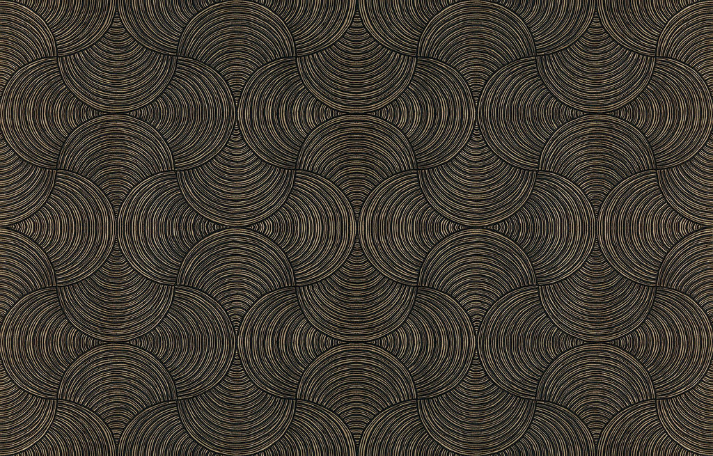Casamance behang Magnitude Meteore 76630916 noir doré