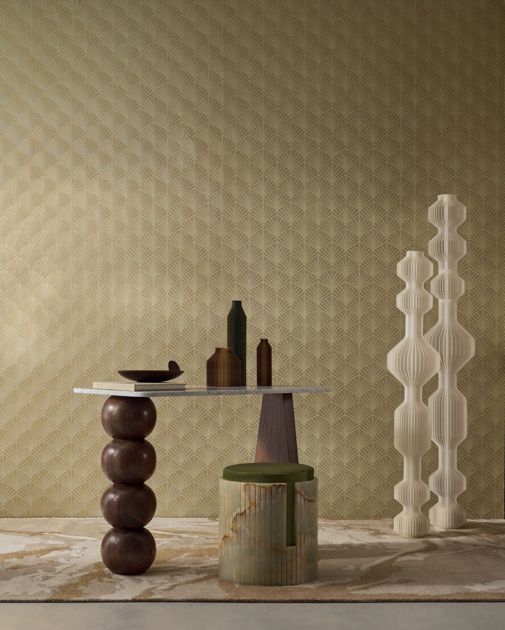 Casamance behang Magnitude Nereide 76651324 in interieur