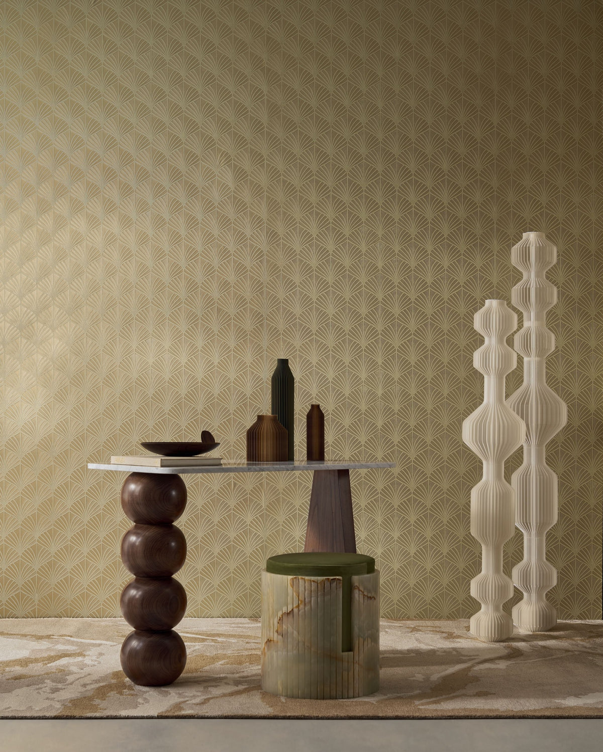 Casamance behang Magnitude Nereide 76651324 in interieur