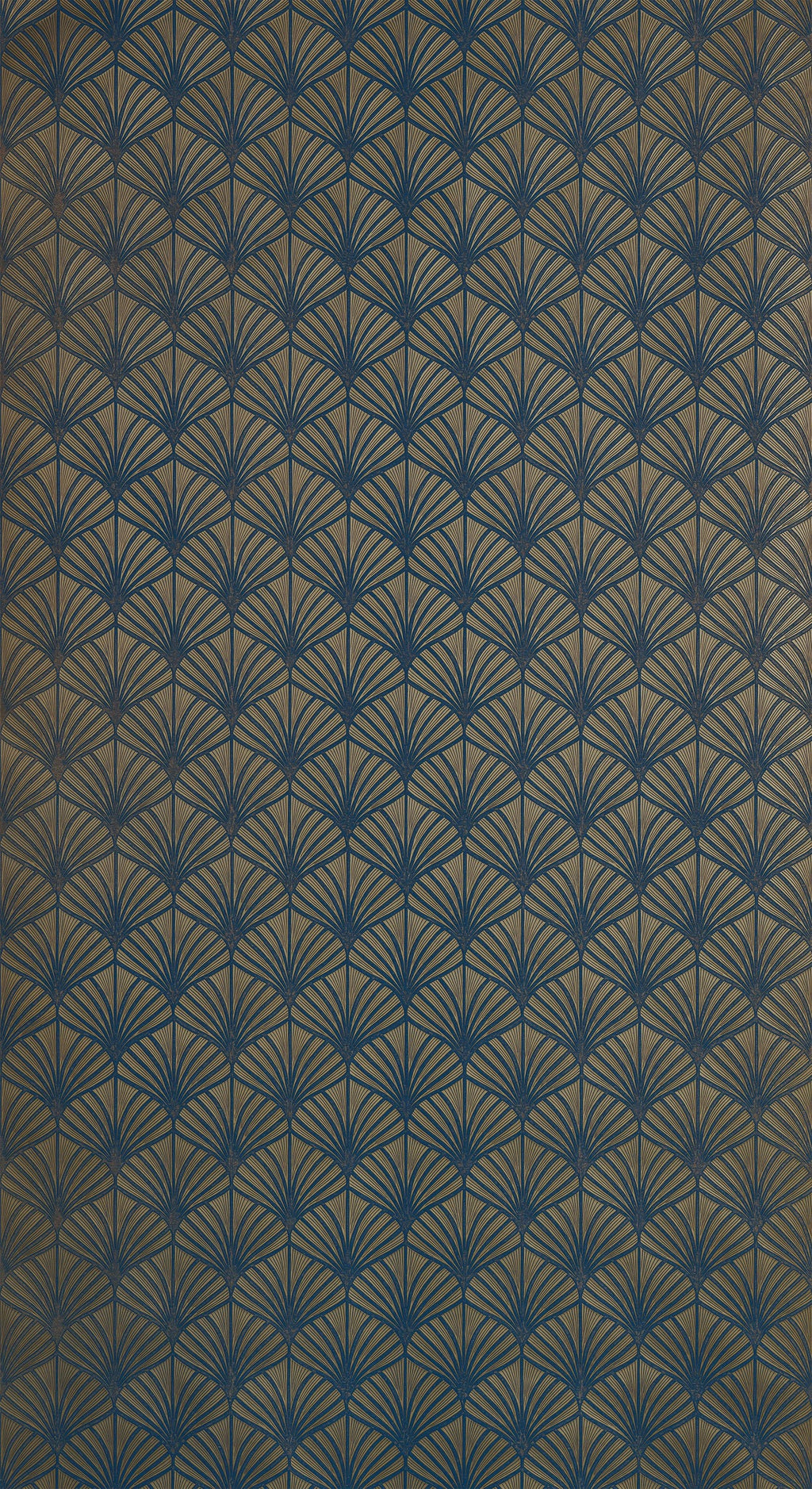 Casamance behang Magnitude Nereide 76651630 bleu roi doré