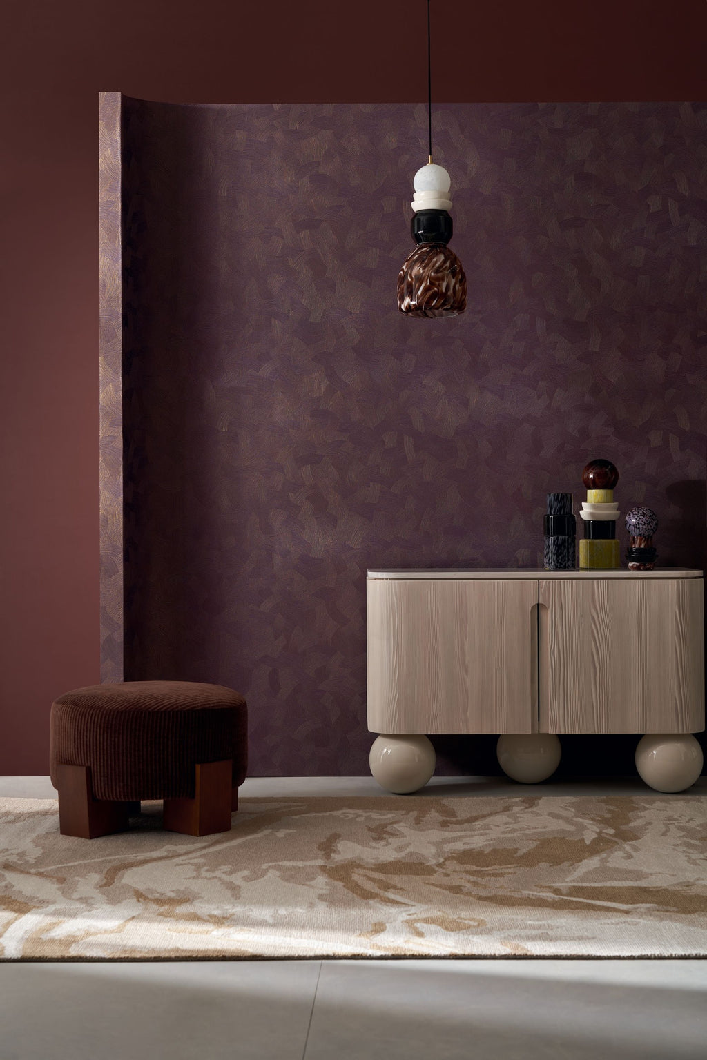 Casamance behang Magnitude Berenice 76662650 in interieur