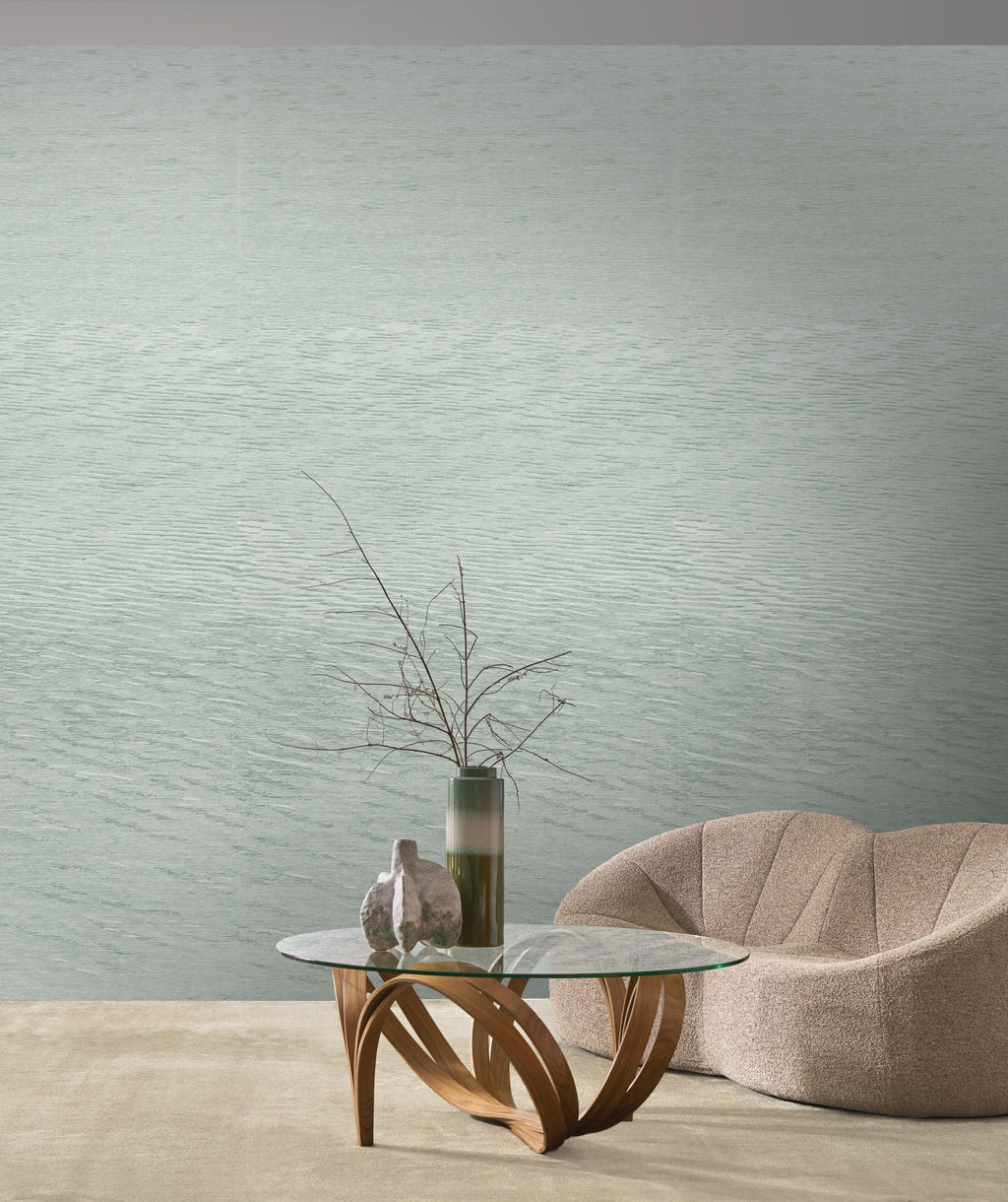 Casamance fotobehang Le jacquard Hamana 76677140 in interieur
