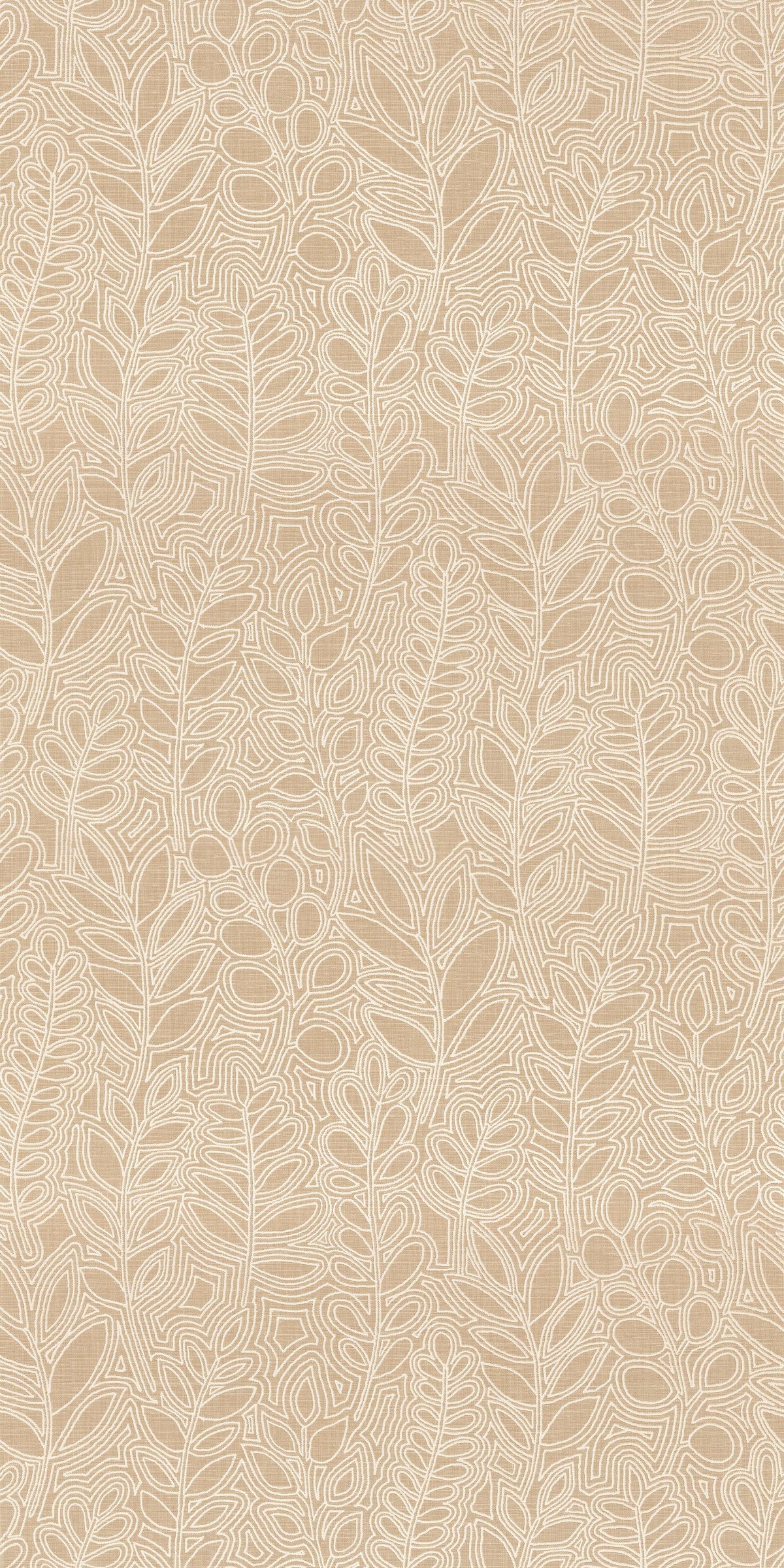 Casamance behang Palmadora Astragale 76680202 sable (staal)