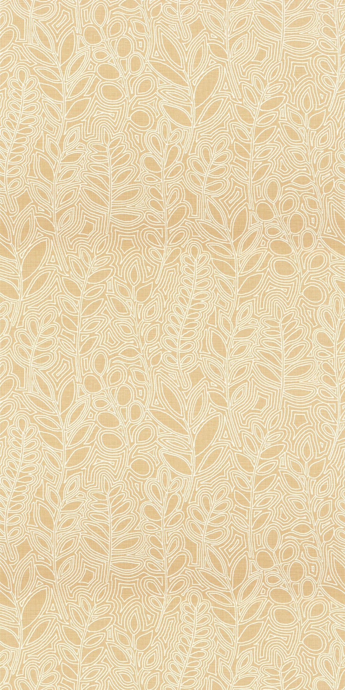Casamance behang Palmadora Astragale 76680304 vanille (staal)