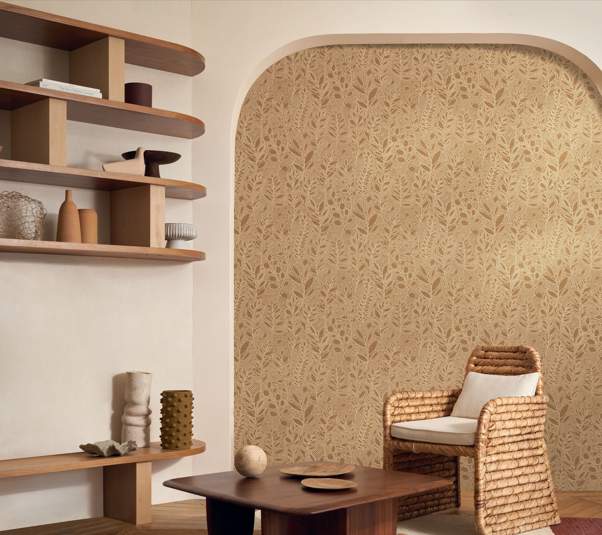 Casamance behang Palmadora Astragale 76680610 in interieur