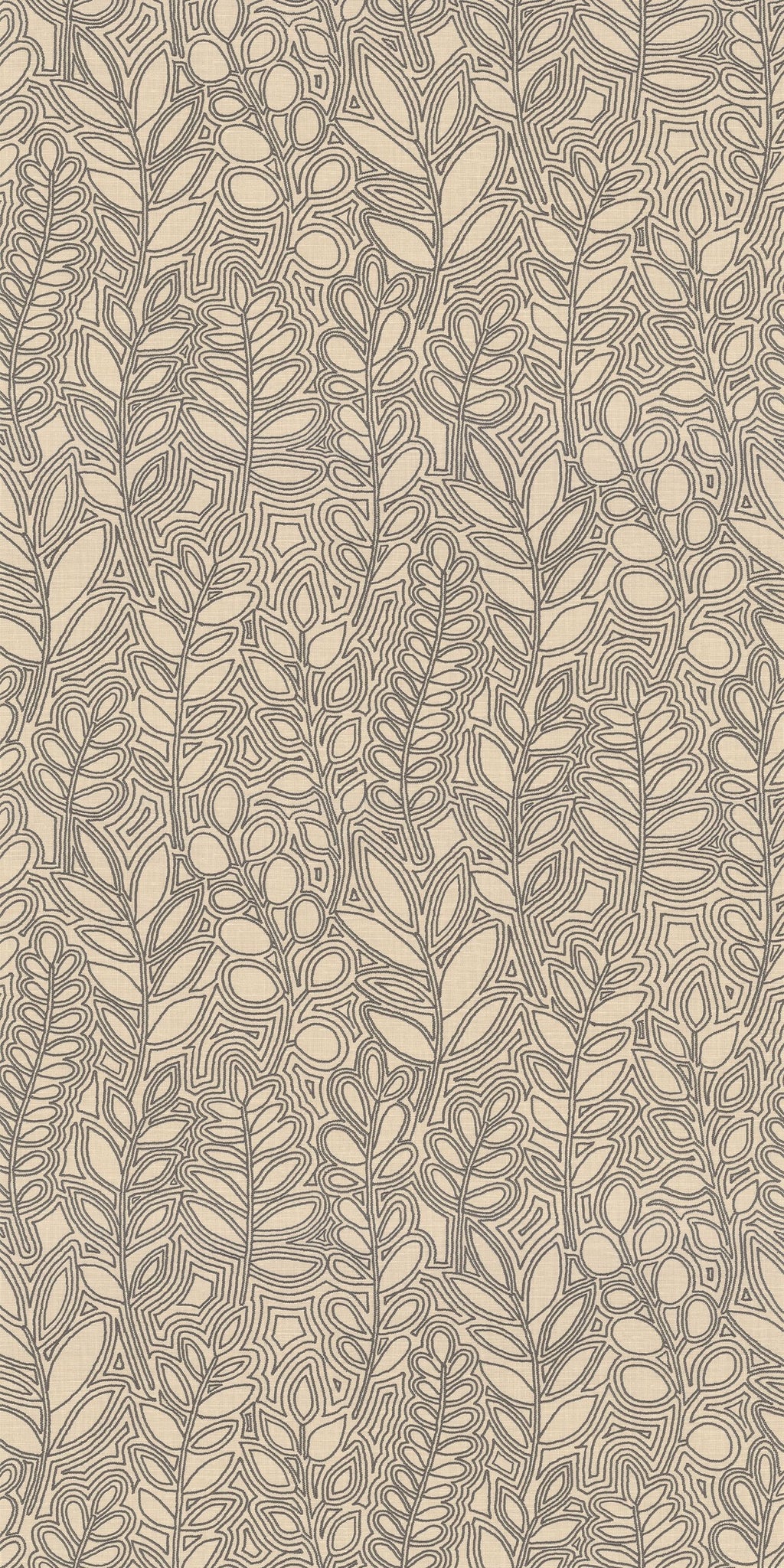Casamance behang Palmadora Astragale 76681018 latte