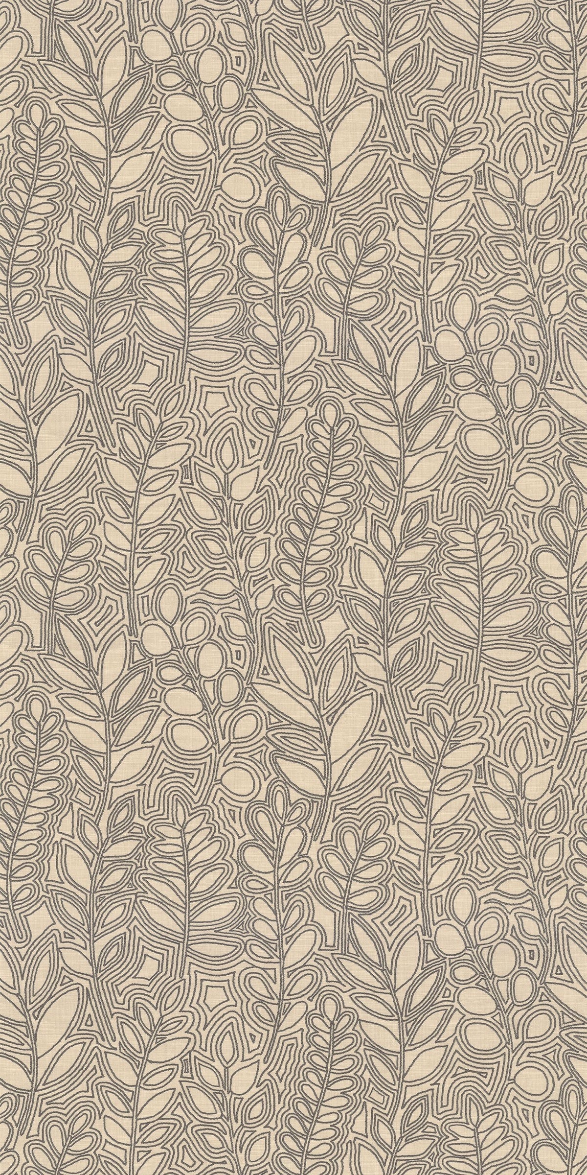 Casamance behang Palmadora Astragale 76681018 latte